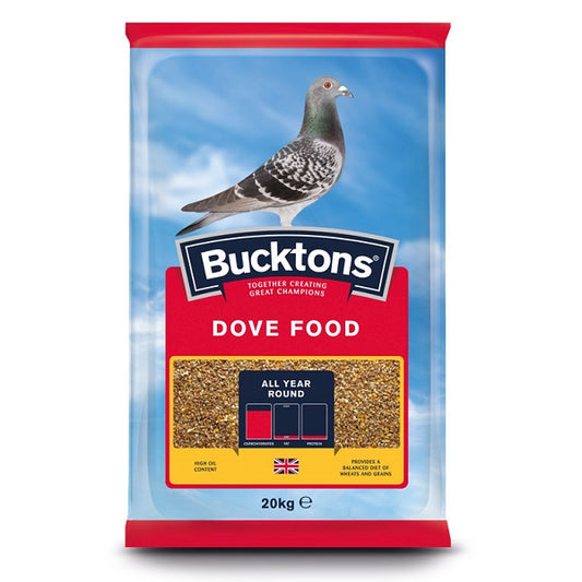 Bucktons Dove Balanced Wild Bird Mix - 20kg, clear