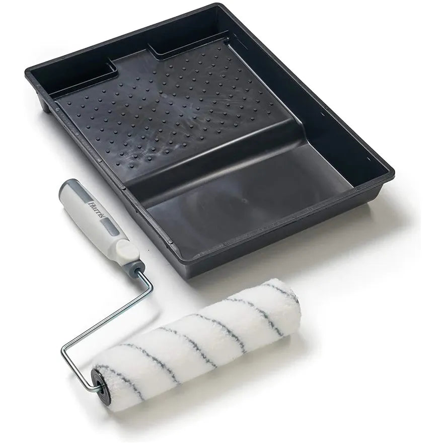 Harris Walls & Ceilings Set, 9, Tray, Frame, 1 x 9 Roller Sleeve