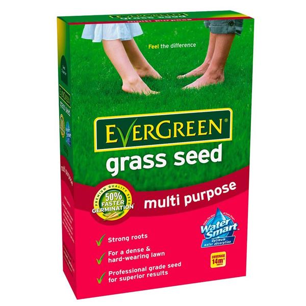 EverGreen Multi Purpose Grass Seed 1.68kg