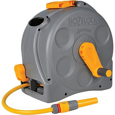 Hozelock 2 in 1 Wall-mounted Hose pipe set enclosed 25m