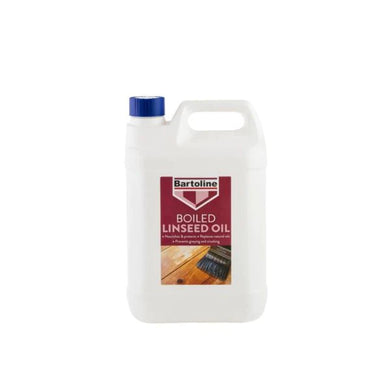 Buy Bartoline Boiled Linseed Oil. 5 Litres From JDS DIY