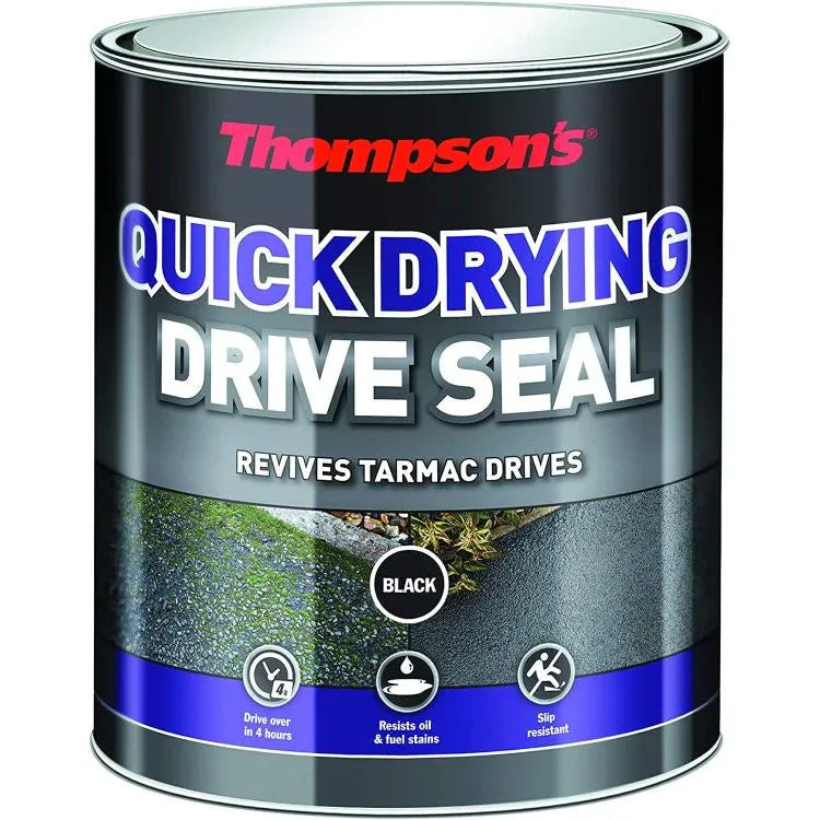 Buy Thompson s Quick Drying Drive Seal Black 5L From JDS DIY