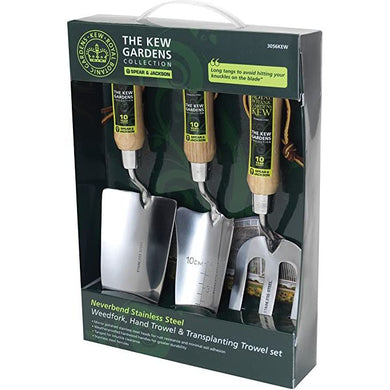 Spear and Jackson Kew Gardens Stainless Steel Gift Set (3-Piece)