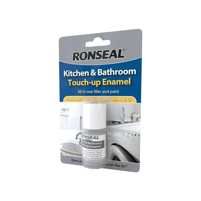 Ronseal Kitchen & Bathroom Touch-Up Enamel - 10ml