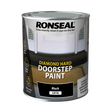 Ronseal Diamond Hard Doorstep Paint - 750ml - Black