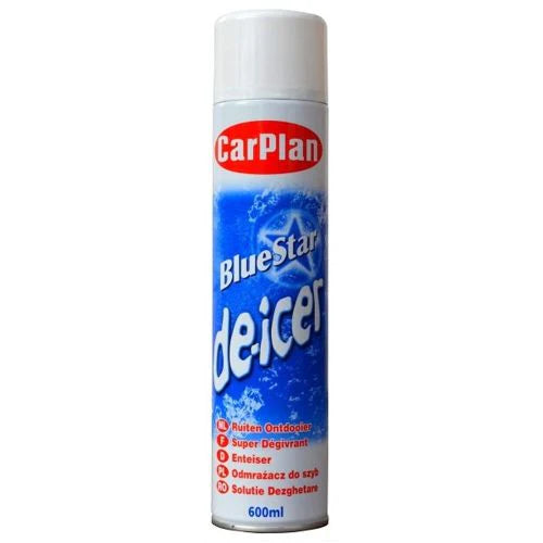 Buy Carplan Bluestar Super Deicer Aerosol 600ml From JDS DIY