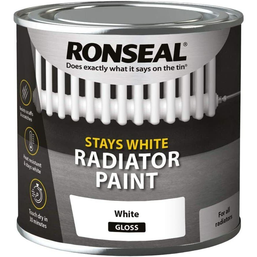 Ronseal One Coat Radiator Paint Gloss