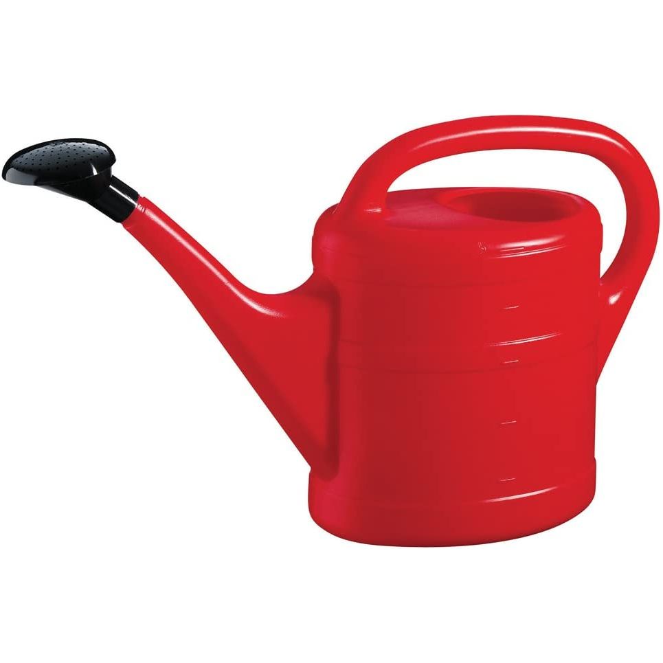Green Wash Essential Watering Can 5L, Red