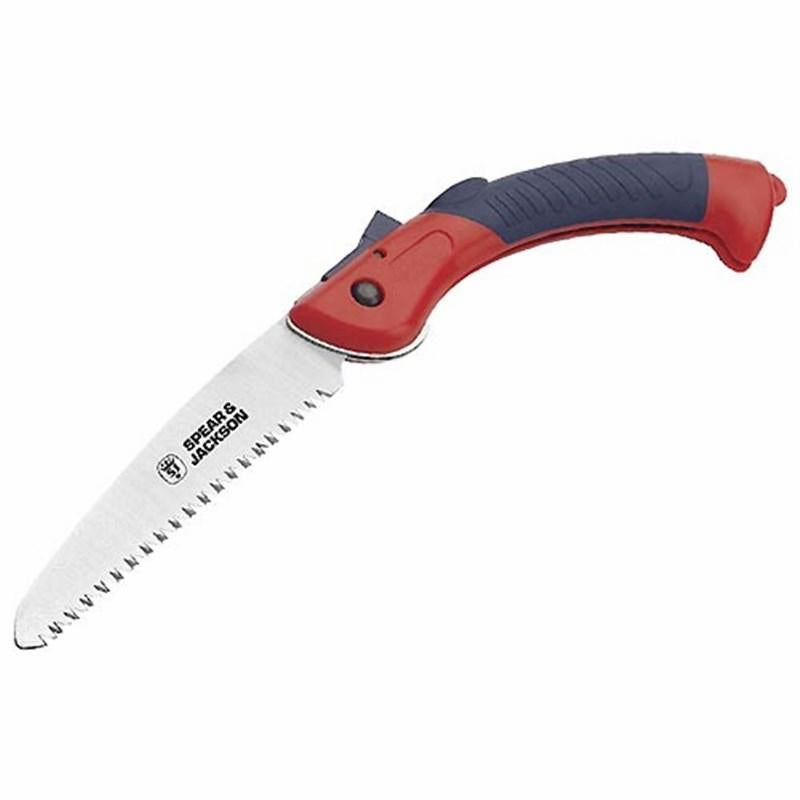 Spear & Jackson Razorsharp Small Folding Pruning Saw, Multi-Colour