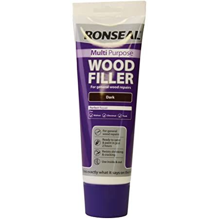 Ronseal Multi-Purpose Wood Filler Tube, Dark - 325g