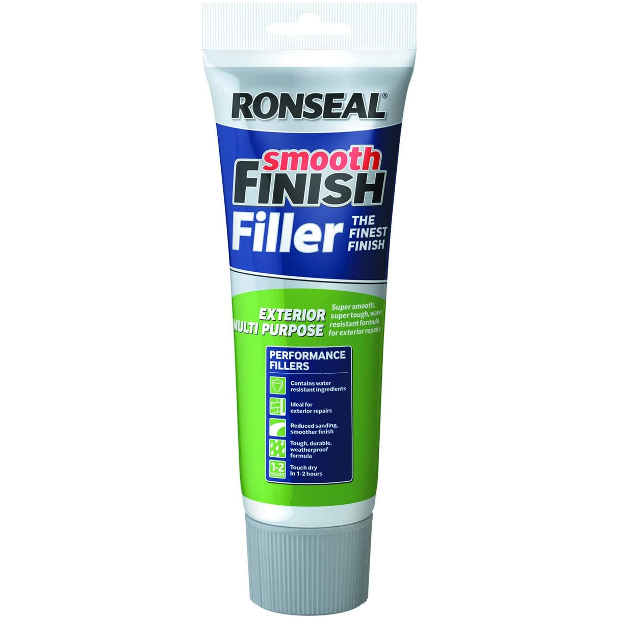 Ronseal Smooth Finish Exterior Multi Purpose Filler Tube/Tubs