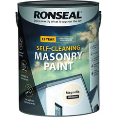 Buy Ronseal Masonry Paint Magnolia 5L | JDSDIY.COM