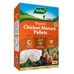 Westland Organic Chicken Manure Pellets, 5 kg