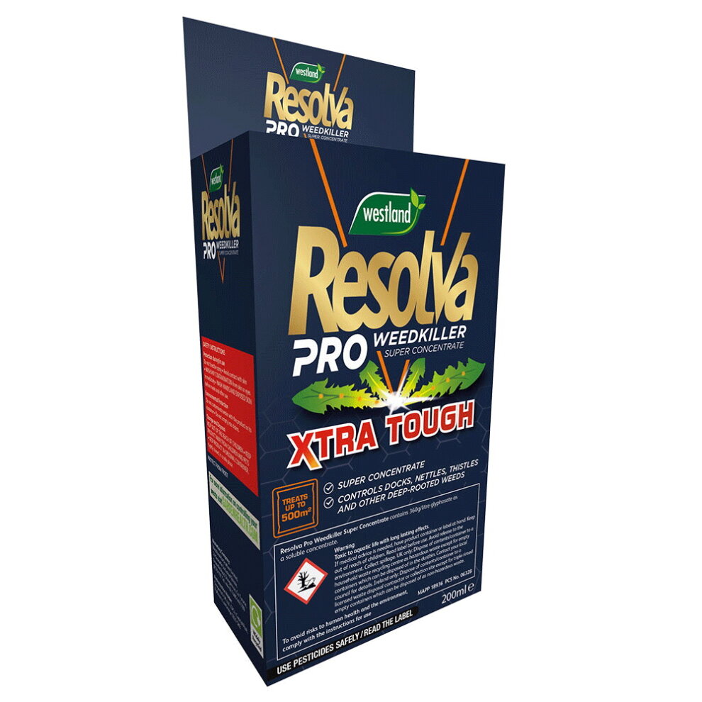 Resolva Xtra Tough Concentrated Weed Killer, 200 ml