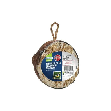 Buy Gardman Suet Filled Co-Co Feeder with Mealworm 50 g From JDS DIY