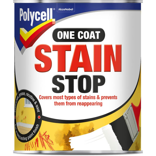 Polycell One Coat Stain Stop 1L