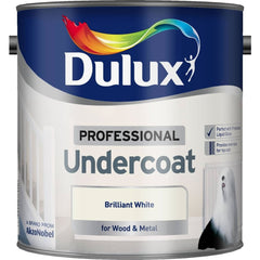 Dulux Professional Paint Undercoat 2.5L - Brilliant White