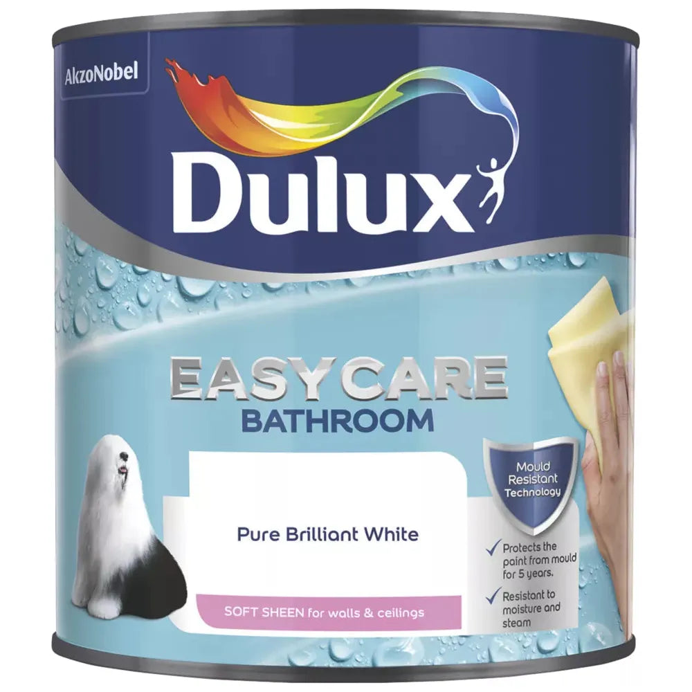 Dulux Easycare Bathroom Soft Sheen - White
