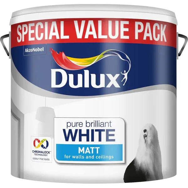 Dulux Matt Paint - White