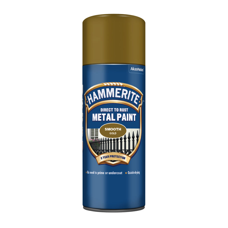 Hammerite Aerosol Metal Paint: Smooth