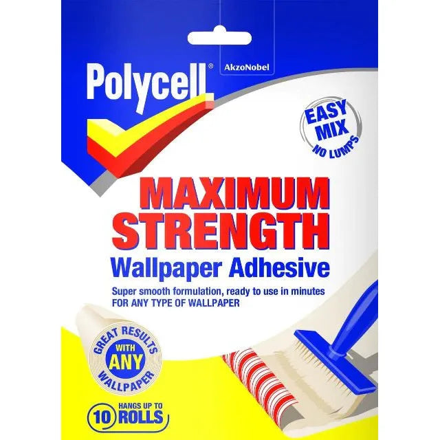 Buy PU Max Strength Wallpaper Adhesive, 10 Roll | JDSDIY.COM