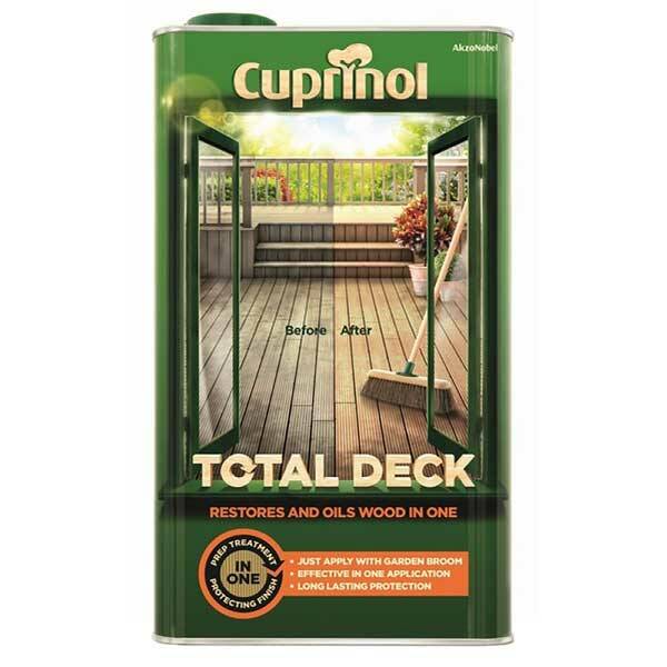 Cuprinol Total Deck Restorer & Oil