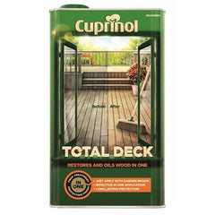 Cuprinol Total Deck Restorer & Oil Clear