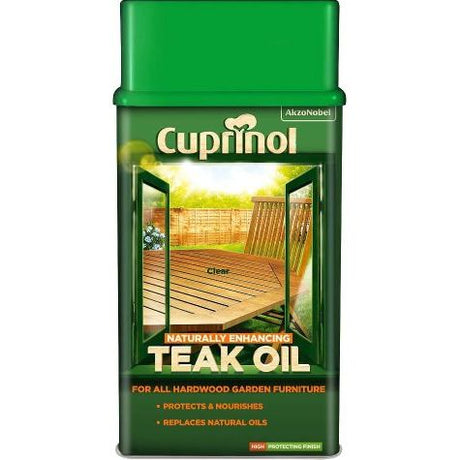 Buy Cuprinol Garden Furniture Teak Oil 1L From JDS DIY