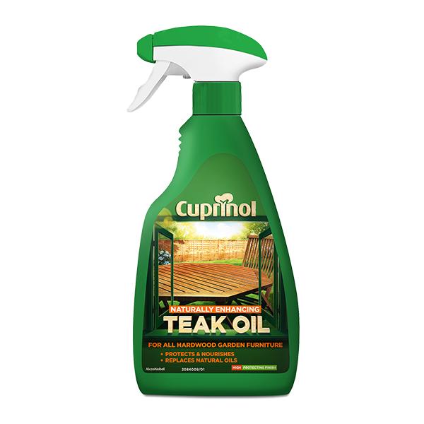 Cuprinol Naturally Enhancing Teak Oil Clear Spray