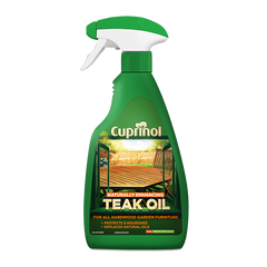 Cuprinol Naturally Enhancing Teak Oil Clear Spray
