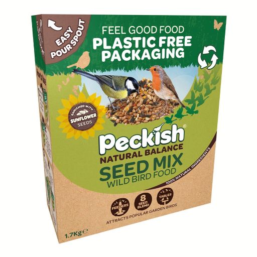 Buy Peckish Natural Balance Seed Mix Wild Bird Food 1.7kg Box From JDS DIY