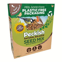 Buy Peckish Natural Balance Seed Mix Wild Bird Food 1.7kg Box From JDS DIY