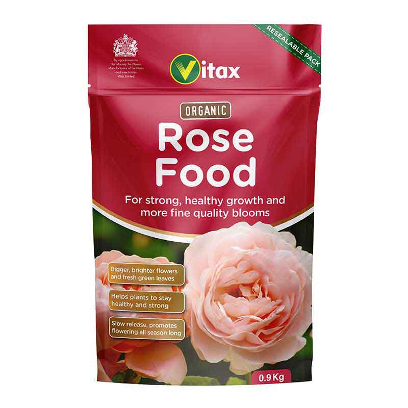 Vitax Organic Rose Food Pouch 0.9kg