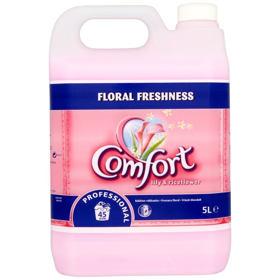 Comfort Fabric Softener 5L Lily & Rice Flower