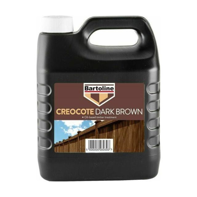 Bartoline Creocote Timber Treatment Dark Brown 4L