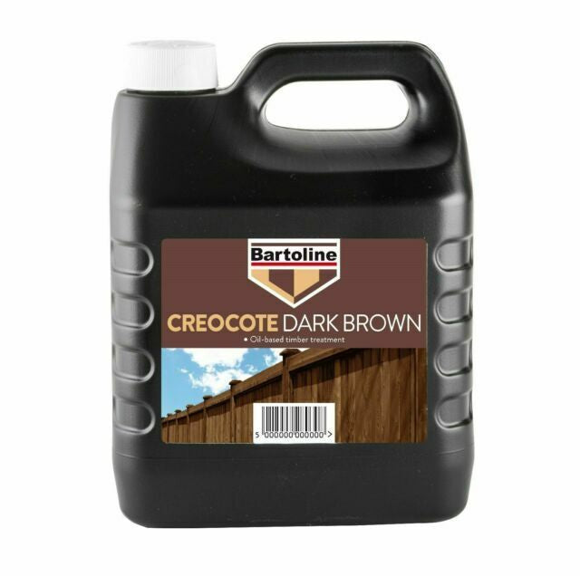 Bartoline Creocote Timber Treatment Dark Brown 4L