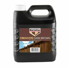 Bartoline Creocote Timber Treatment Dark Brown 4L