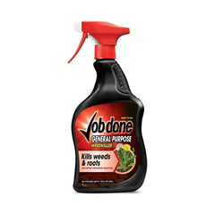 Job Done General Purpose Weedkiller RTU, Black, 1L