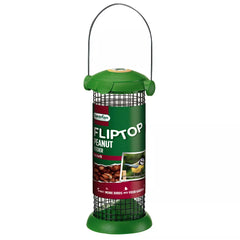 Gardman Flip Top Peanut Feeder Bird, Green