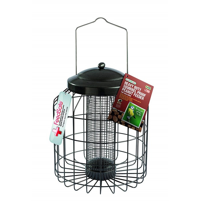 Gardman Squirrel Proof Heavy Duty Peanuts Bird Feeder