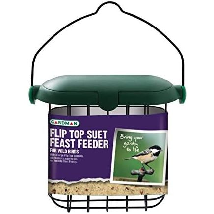 Gardman Flip Top Suet Feast Feeder For Wild Birds