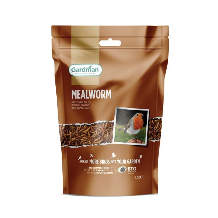 Gardman Mealworm for Wild Birds 1.2Kg