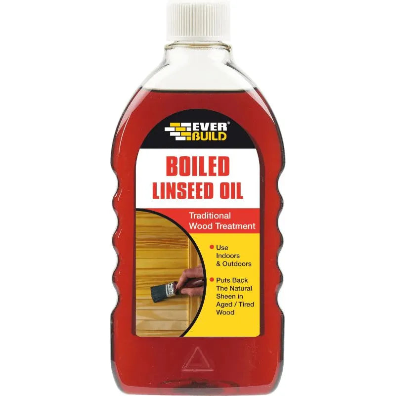Buy Everbuild Boiled Linseed Oil 500ml From JDS DIY