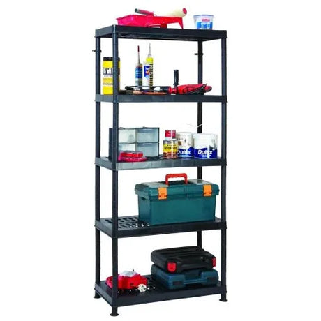 Buy Garland 5 Shelf Unit Ventilated 80cm From JDS DIY