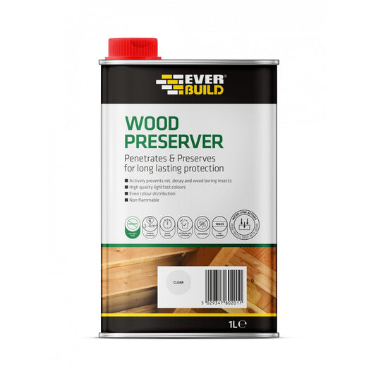 Everbuild Wood Preserver 1L