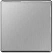Buy BG Electrical Single Blank Plate - Brushed Steel - (NBS94-01) From JDS DIY