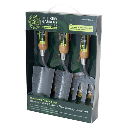 Spear and Jackson Kew Gardens Carbon Steel Gift Set (3-Piece)