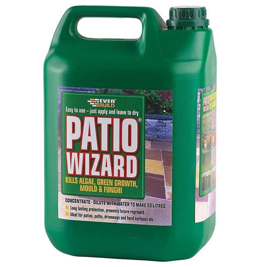 Everbuild Patio Wizard - Algae, Green Growth and Mould Killer
