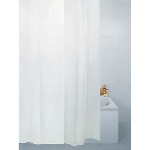 Blue Canyon Fabric Shower Curtain - White 180cm x 220cm