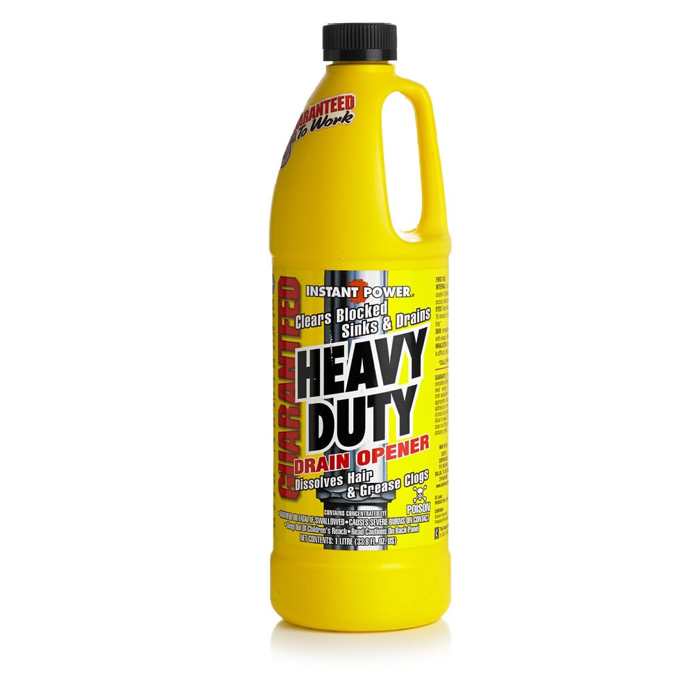 Instant Power Liquid Heavy Duty Drain Opener 1ltr